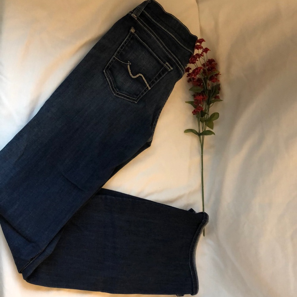 7 for all mankind bootcut jeans-size 2